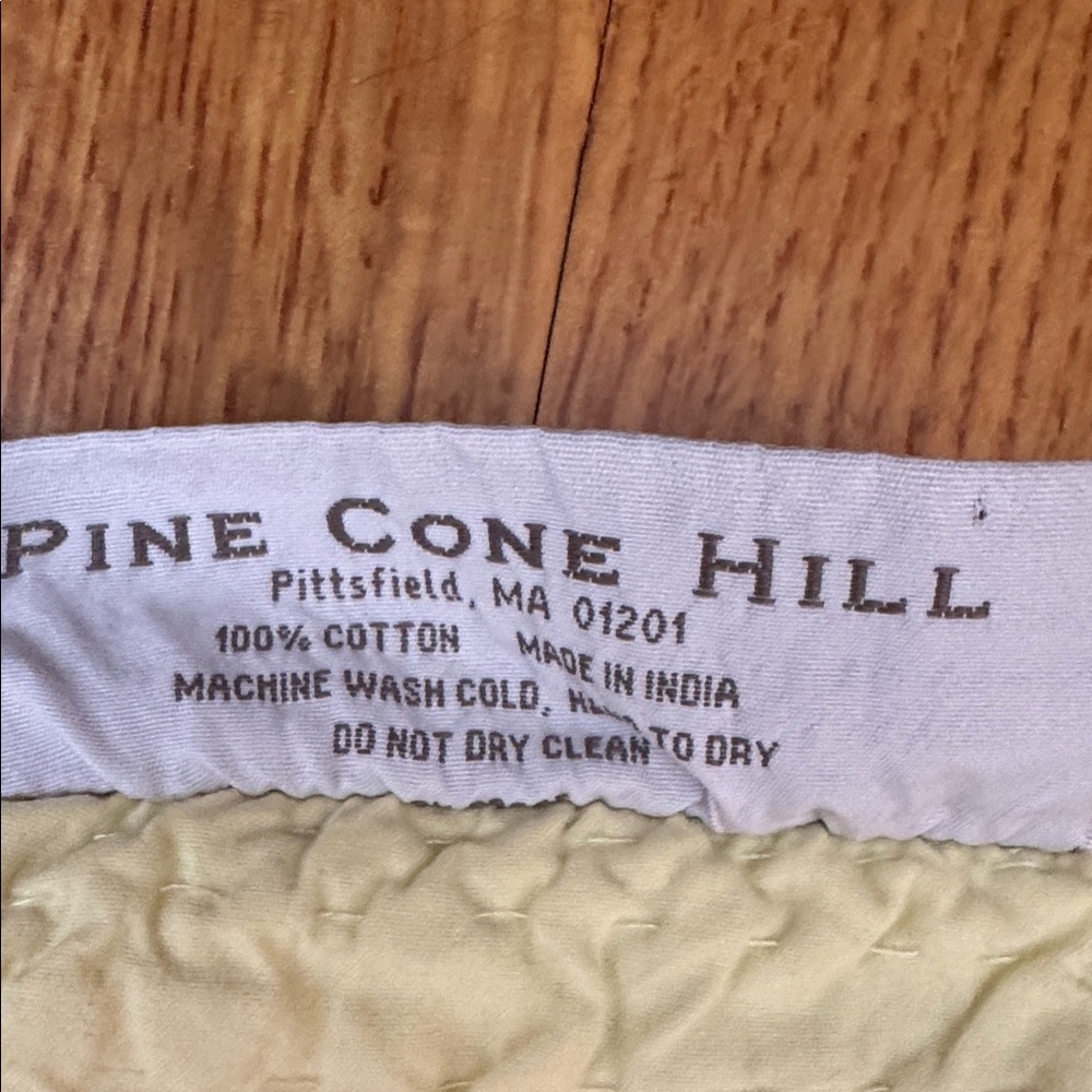 Anne Selke Pine Cone Hill Full/Queen Williamsburg Vintage Quilt, EUC - Picture 3 of 5